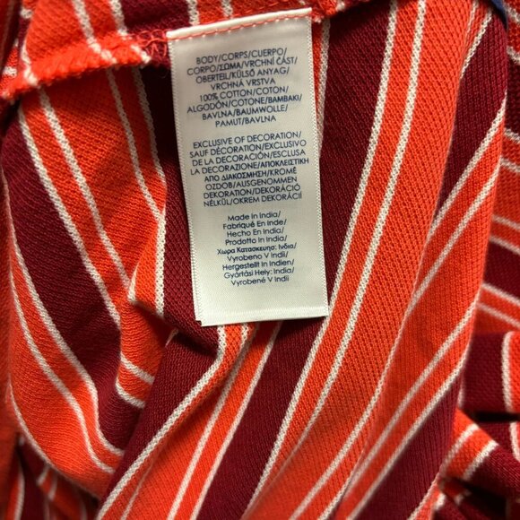 Chaps Red Stripe Performance Polo Shirt Size XXL Men's - Picture 7 of 7